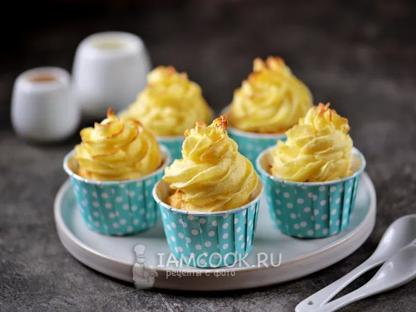 Фото блюда: Мясные капкейки