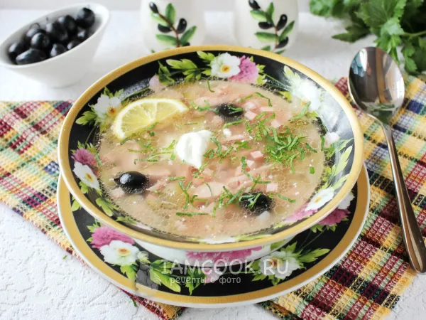 Фото блюда: Белая солянка (без томатной пасты)