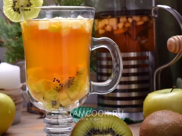 Фото блюда: Зеленый чай с киви