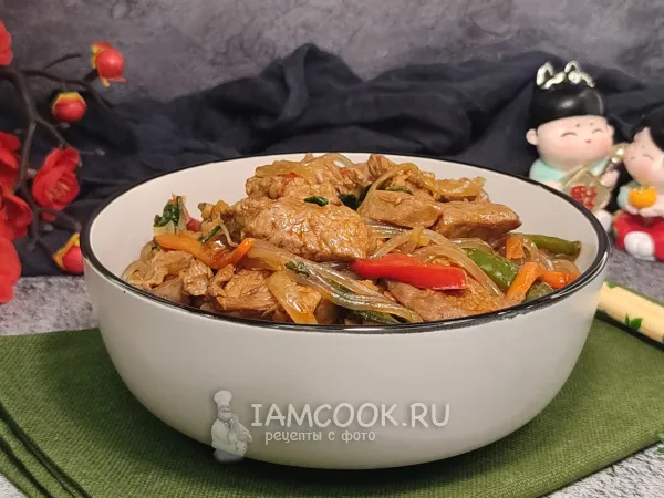 Фото блюда: Вок с индейкой