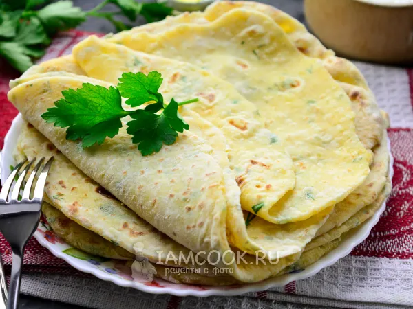 Фото блюда: Постные картофельные лепешки на сковороде