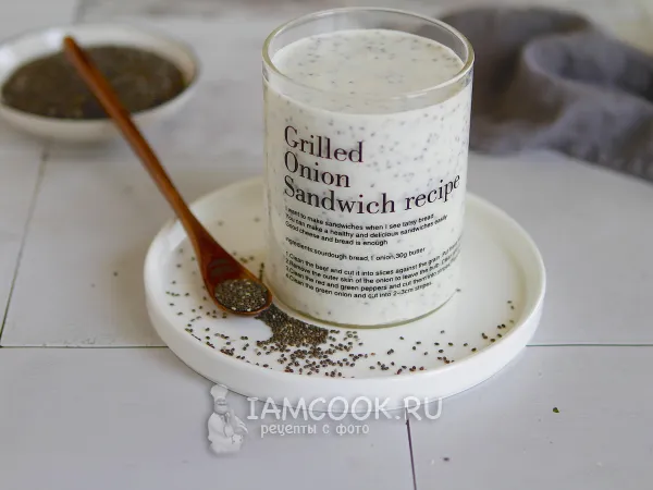 Фото блюда: Семена чиа с кефиром и бананом