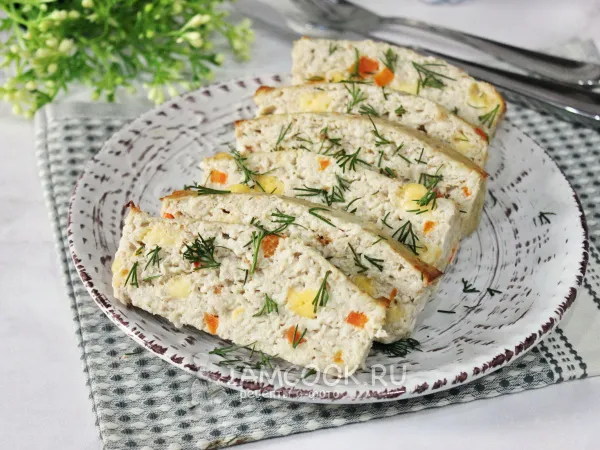 Фото блюда: Запеканка из свинины с сыром