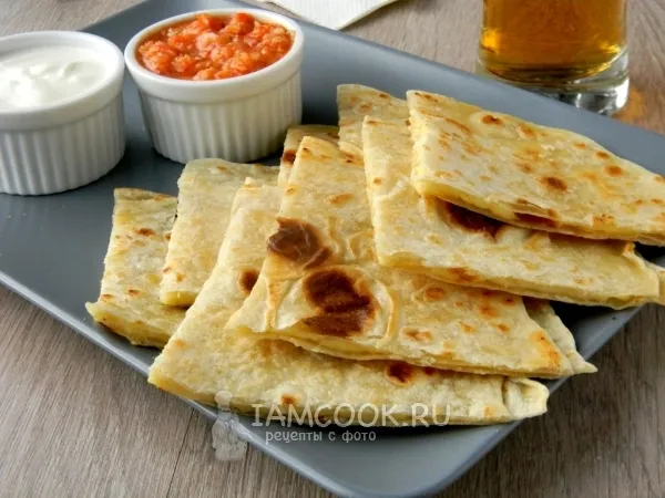 Фото блюда: Кесадилья с сыром