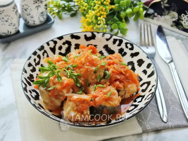 Фото блюда: Рыба под маринадом в микроволновке