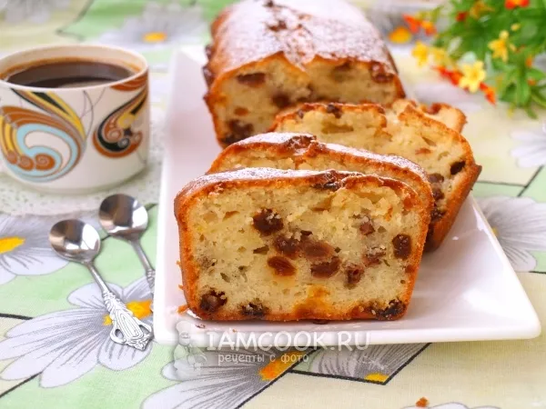 Фото блюда: Кекс на молоке