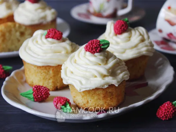 Фото блюда: Капкейки на кефире