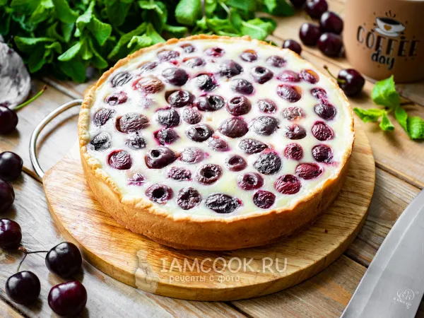 Фото блюда: Черешневый тарт