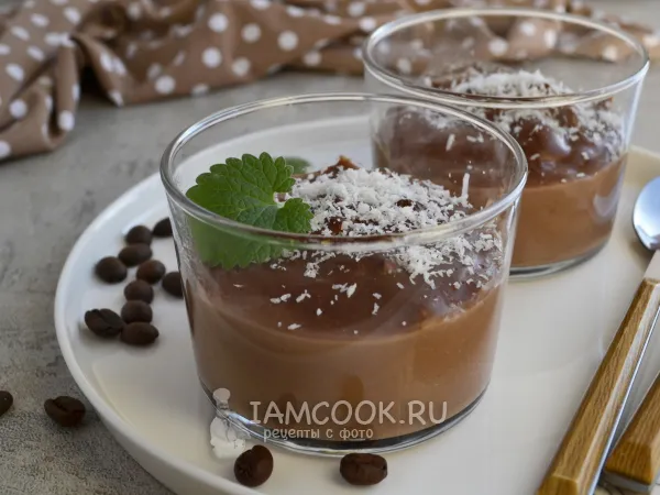 Фото блюда: Шоколадный пудинг пп