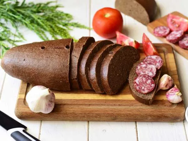 Фото блюда: Заварной ржаной хлеб на закваске