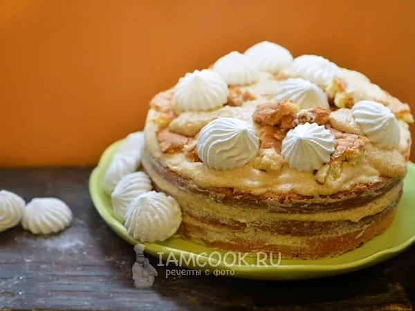 Фото блюда: Заварной крем со сгущенкой