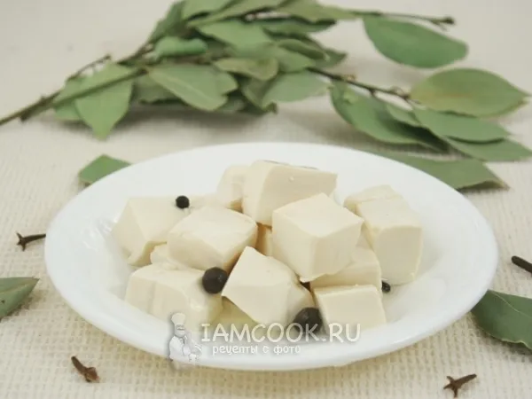 Фото блюда: Маринованный сыр Тофу