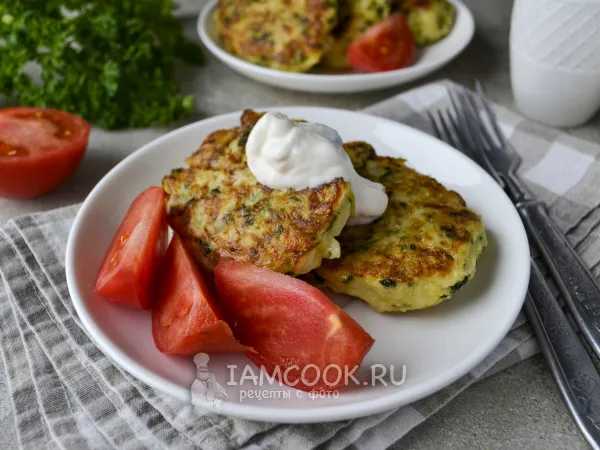 Фото блюда: Капустные котлеты с манкой и яйцом