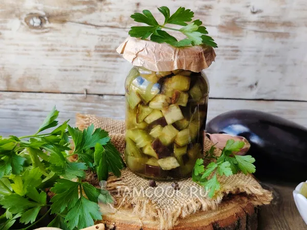 Фото блюда: Баклажаны соленые на зиму по-азербайджански