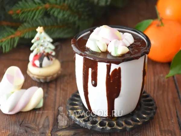 Фото блюда: Горячий шоколад с кофе