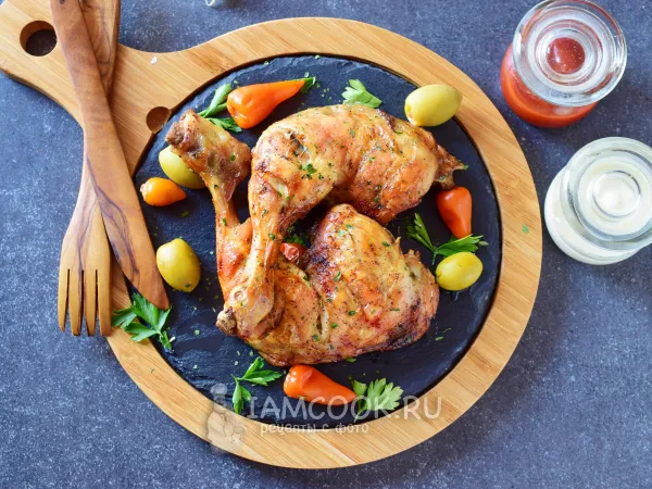 Фото блюда: Курица в пиве в духовке