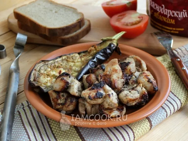 Фото блюда: Шашлык с киви