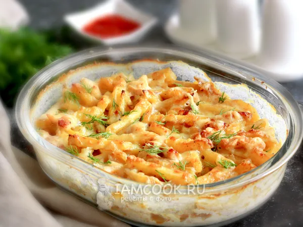 Фото блюда: Запеканка с картофелем и куриной грудкой