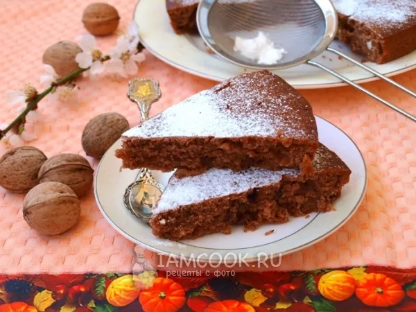 Фото блюда: Постная медовая коврижка