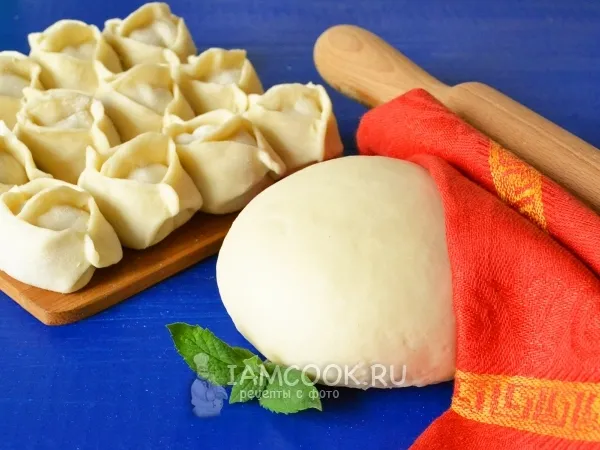 Фото блюда: Заварное тесто для мантов