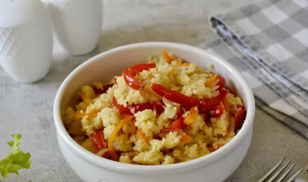 Фото блюда: Кускус с овощами в мультиварке