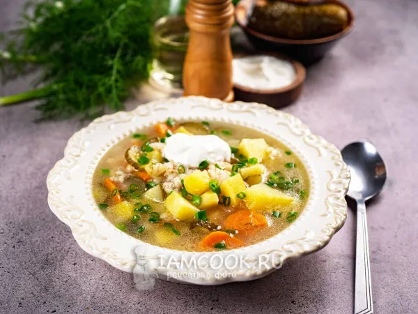 Фото блюда: Рассольник в афганском казане