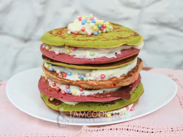 Фото блюда: Торт из панкейков