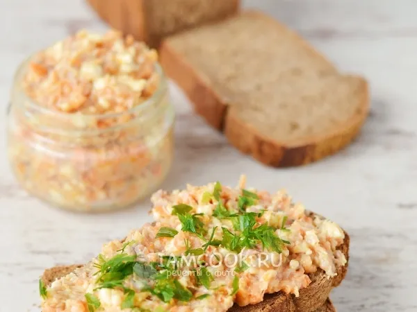 Фото блюда: Ложная икра из сельди и моркови