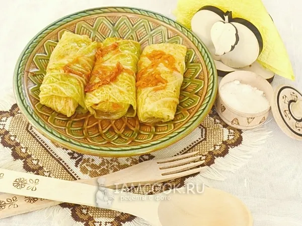 Фото блюда: Голубцы из савойской капусты