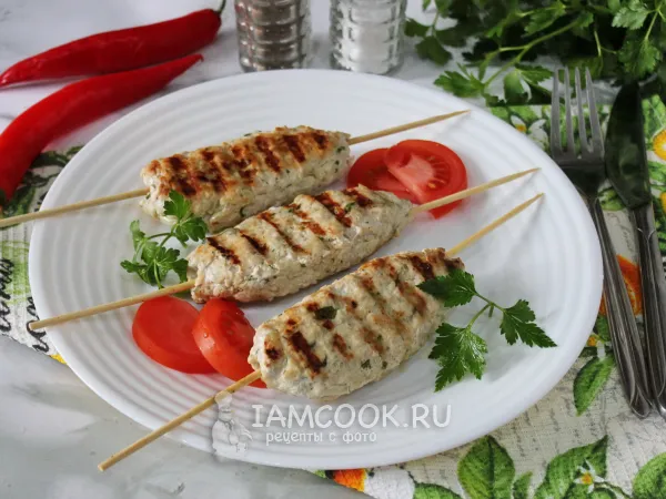 Фото блюда: Люля-кебаб на электрическом гриле