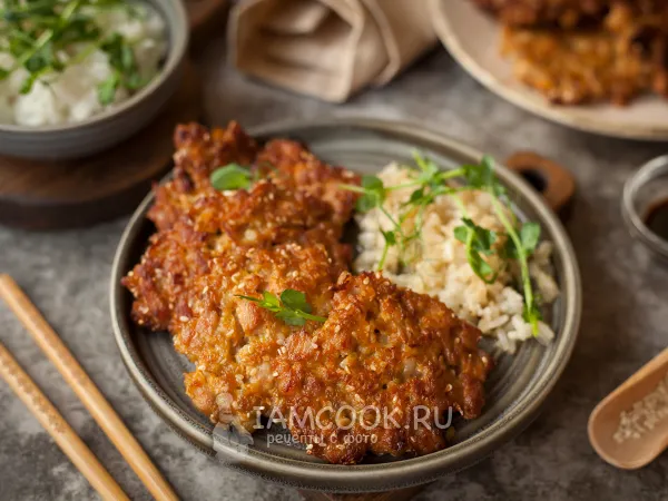 Фото блюда: Котлеты по-китайски