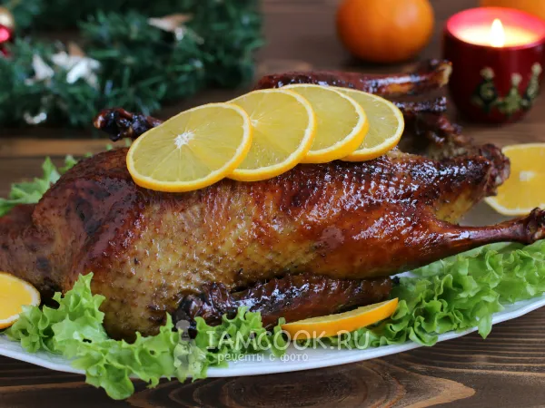Фото блюда: Утка в апельсиновом соусе