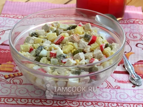 Фото блюда: Салат «Столичный»