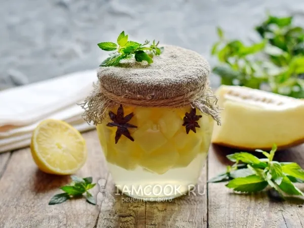 Фото блюда: Дыня в сиропе на зиму