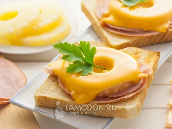 Фото блюда: Гавайские тосты