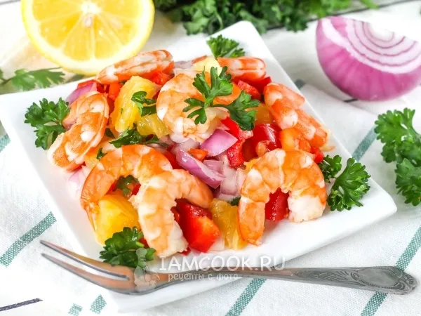 Фото блюда: Севиче из креветок