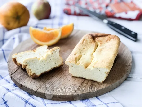 Фото блюда: Творожная запеканка с апельсином