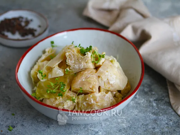 Фото блюда: Белокочанная капуста сувид (су-вид)