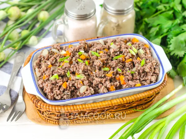 Фото блюда: Паштет из легкого