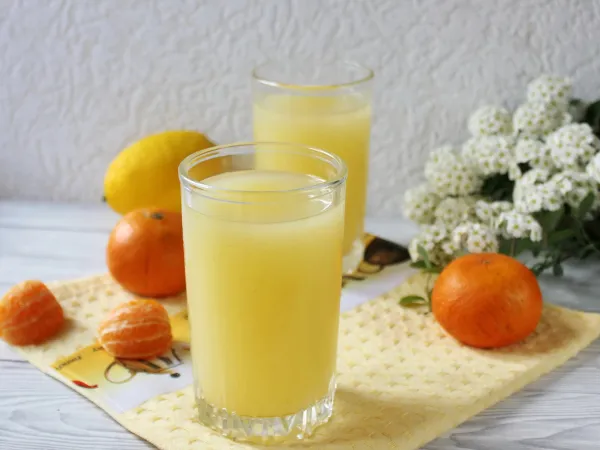 Фото блюда: Кисель из мандаринов