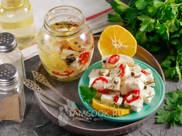 Фото блюда: Маринованная брынза