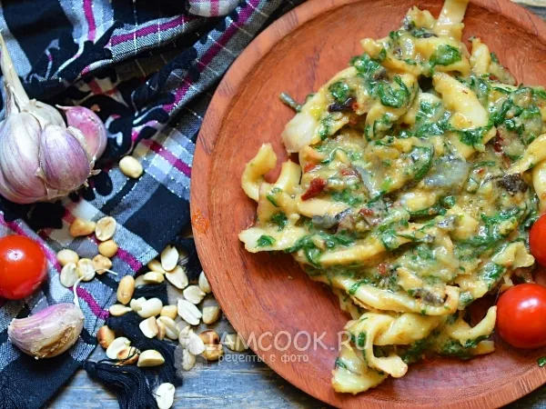 Фото блюда: Африканский соус со шпинатом с рыбой