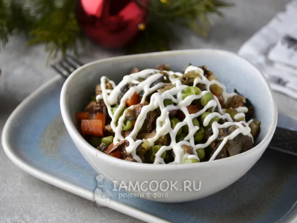 Фото блюда: Салат «Новогодний хит»