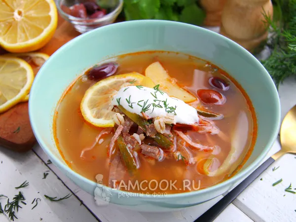 Фото блюда: Солянка с перловкой