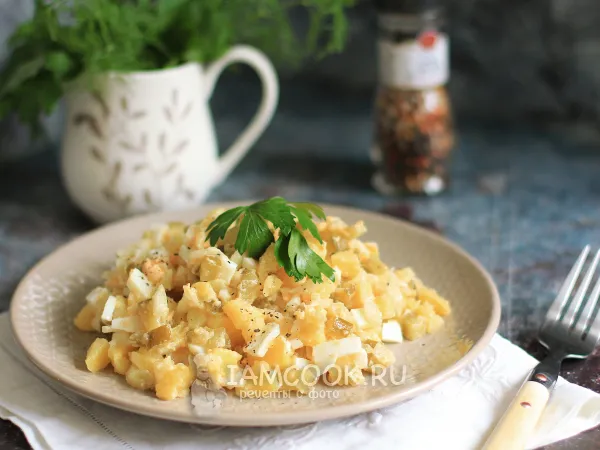 Фото блюда: Немецкий картофельный салат (без колбасы)