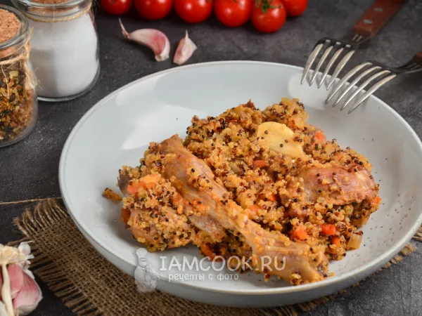 Фото блюда: Киноа с уткой