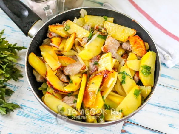 Фото блюда: Жареха из свинины