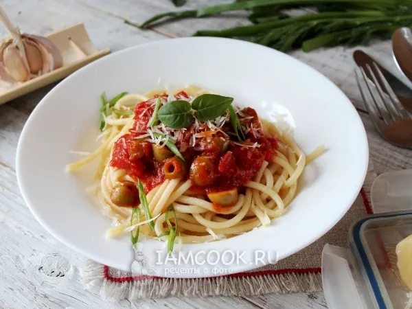 Фото блюда: Паста Арабьята (Аррабиата)
