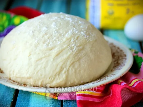 Фото блюда: Дрожжевое тесто на кефире