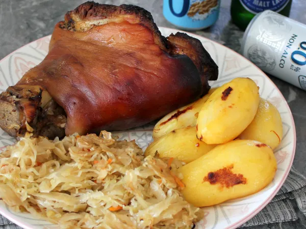 Фото блюда: Айсбайн (свиная рулька по-немецки)